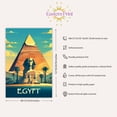 thumbnail image 3 of Eastern Print Egypt Poster, City Prints Wall Decor, Travel Poster, Travel Wall Art Decor, Colorfull Travel Poster Decor For Bedroom, Living room, Home Office, UNFRAMED 12x18, 3 of 4