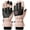 PinkBlack_L, variant on Winter Ski Snow Gloves for Men, Women, Youth | Touchscreen & Waterproof Cold Weather Hand Warming Gloves Winter Work Gloves