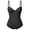 Black, variant on MISS MOLY Thong Bodysuit Shapewear for Women Tummy Control Fajia Backless Body Shaper Built-in Bra