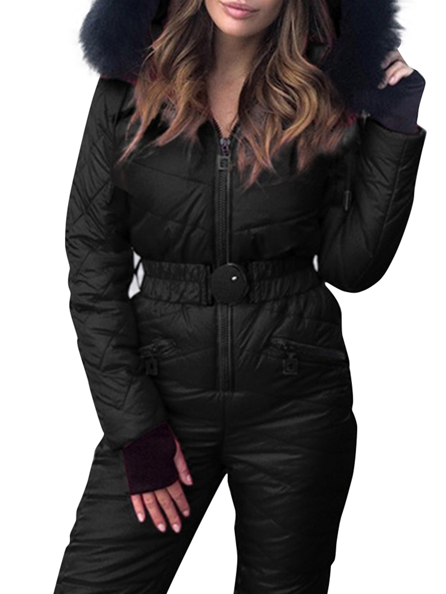 濃いピンク系統 MELT THE LADY thick belt jacket onepiece - ミニ