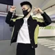 thumbnail image 4 of Chaquetas para hombre, nuevas en primavera y otoño, abrigos de moda para hombre, ofertas estéticas, entrega rápida, reseñas coreanas, muchas ofertas de ropa barata, 4 of 4