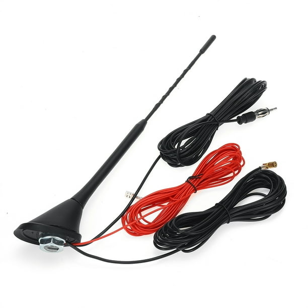 Universal Car Aerial Antenna Mast Roof Mount Active Amplified FM