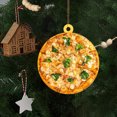 thumbnail image 6 of Skegnu Christmas Pizza Decorative Pendant Made Of Suitable For Christmas Tree Doors And Fireplaces Christmas Gifts, 6 of 6