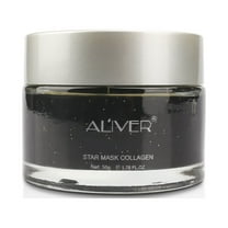 ALIVER Collagen Peel off Face Mask - Instant Brightening & Hydrating Face Masks for Acne, Papules, Oily & Dry Skin, Natural Facial Mask Skincare for Women, Men