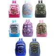 thumbnail image 5 of 24 Pack - 17" Wholesale Classic Bulk Backpacks - Mega Assortment 14 Different Color/Patterns, 5 of 7