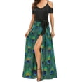 thumbnail image 1 of Vestido HUOGUO Fashion para mujer, casual, de verano, sin tirantes, 1 of 5