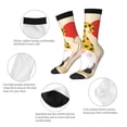 thumbnail image 3 of Rocae Three Gnomes With Balloons for Adult Socks Casual Athletic Stretchy Loose Socks for Women Men Non-Slip Middle Tube Socks, 3 of 6