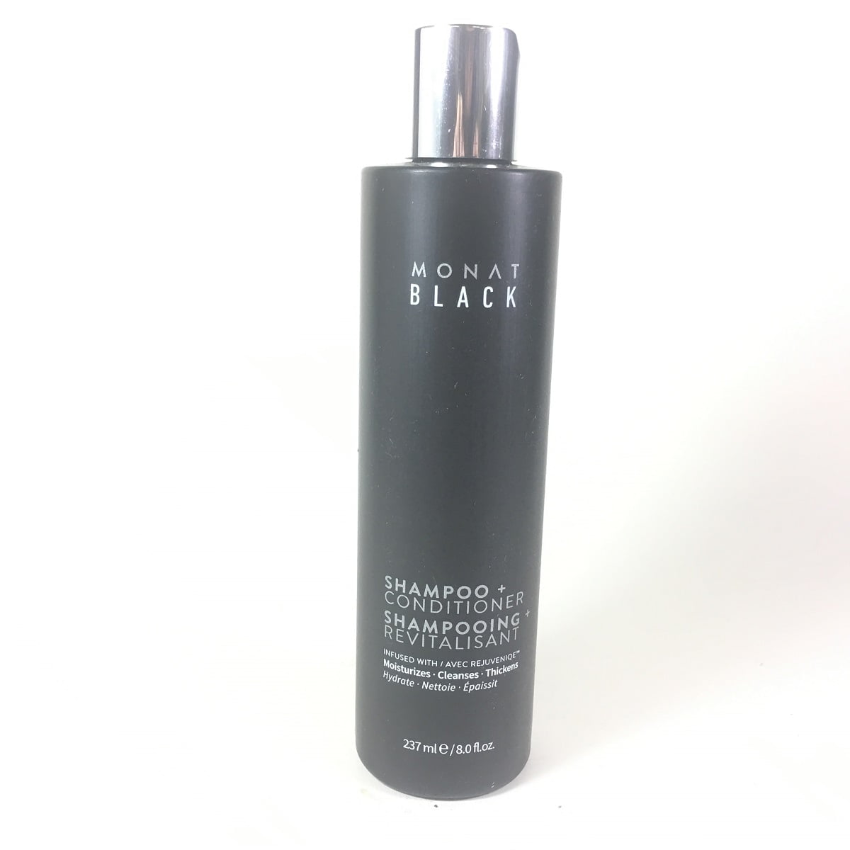 Monat Black 2 in 1 Shampoo + Conditioner 8.0 oz NEW PACKAGING