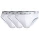 thumbnail image 1 of CR7 calzoncillos para hombre, pack de 3 - calzoncillos, logo en la cintura, algodón elástico Blanco XL (X-Large), 1 of 3