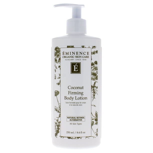 Loción corporal reafirmante de coco de Eminence para unisex - Loción corporal de 8,4 oz Eminence Eminence Coconut Firming Body Lotion Loción corporal Unisex 8.4oz