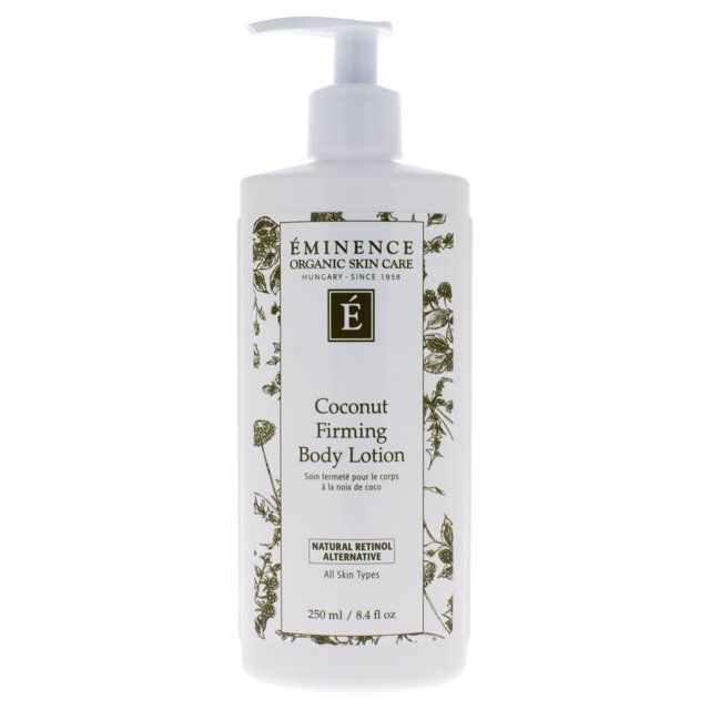 Loción corporal reafirmante de coco de Eminence para unisex - Loción corporal de 8,4 oz Eminence Eminence Coconut Firming Body Lotion Loción corporal Unisex 8.4oz
