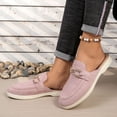 thumbnail image 4 of Rokment Sparkly Rhinestones Mules Sandals for Women Ladies 2026 Spring Summer Trendy Glitter Backless Low Heels Dress Loafers Outdoor Casual Slippers C Size 6, 4 of 8