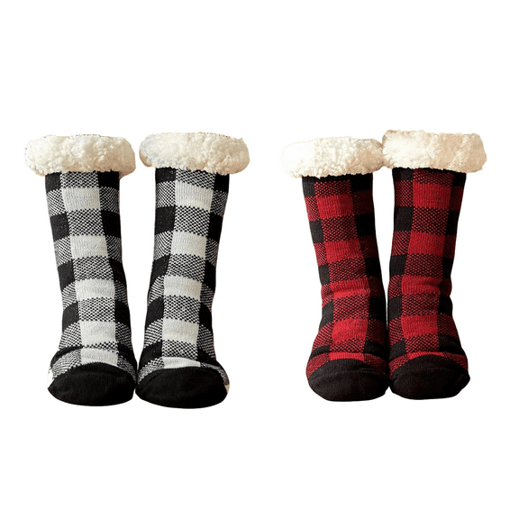 G&Y Fuzzy Socks for Women, Winter House Slipper Sock, Thick Warm Sleeping Socks