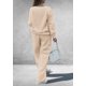 thumbnail image 2 of Conjunto Casual de Dos Piezas PRETTYGARDEN Cuello en V Beige M, 2 of 6