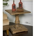 thumbnail image 2 of 24252-Uttermost-Stratford - 26 inch Pedestal End Table, 2 of 6
