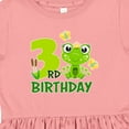 thumbnail image 4 of Inktastic 3rd Birthday Princess Frog Girls Toddler Dress, 4 of 5