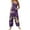Light Purple, variant on Fgvctg Mardi Gras Womens Jumpsuits Wide Leg Pant Dressy Overall Mask Print Sleeveless Carnival Party Spaghetti Straps Jumpsuit Rompers Bib Overalls Loose Sprimg Pants With Pockets Light Purple XXL