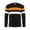 Black, variant on VJATTWR Men's & Big Men's Crewneck T-Shirt with Long Sleeves, Size L