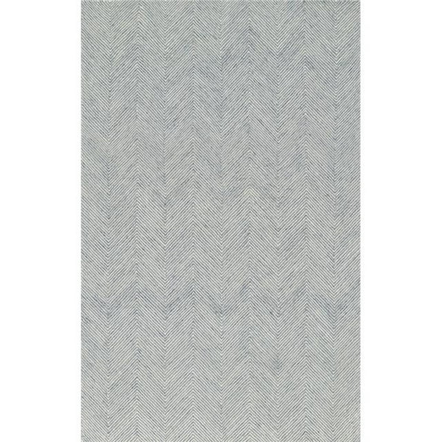 Momeni CHARSCHR-1BLU3656 3 ft. 6 in. x 5 ft. 6 in. Charles Hand Tufted Contemporary Rectangle Area Rug, Blue