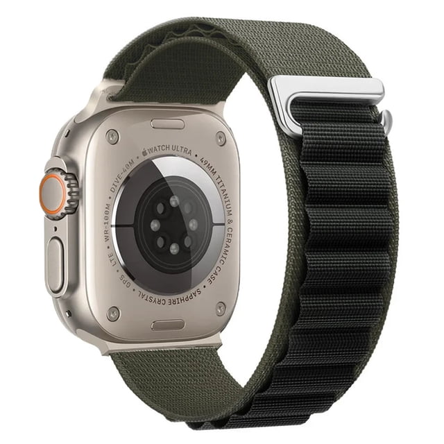 Correa De Nylon Alpine Unisex M / L 38 / 40 / 41 mm Para Apple Watch Ultra Compatible Con Serie 8 / 7 / 6 / 5 / 4 / 14