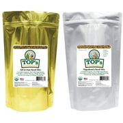 TOP's Parrot Food Organic Large and Small Seed 10 lb. Bundle