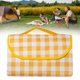 thumbnail image 5 of Manta de playa para picnic, tapete multiusos para barbacoa, mochilero y senderismo. Amarillo, 5 of 8