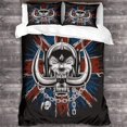 thumbnail image 1 of Motorhead Housse de Couette Heavy Metal Rock 'n' Roll Band, Ensemble de Literie pour Filles, Housses de Couette Réversibles, In, 1 of 5