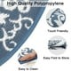 thumbnail image 3 of Alfombra de exterior Homcomoda, redonda, impermeable, reversible, 152 cm, 3 of 8
