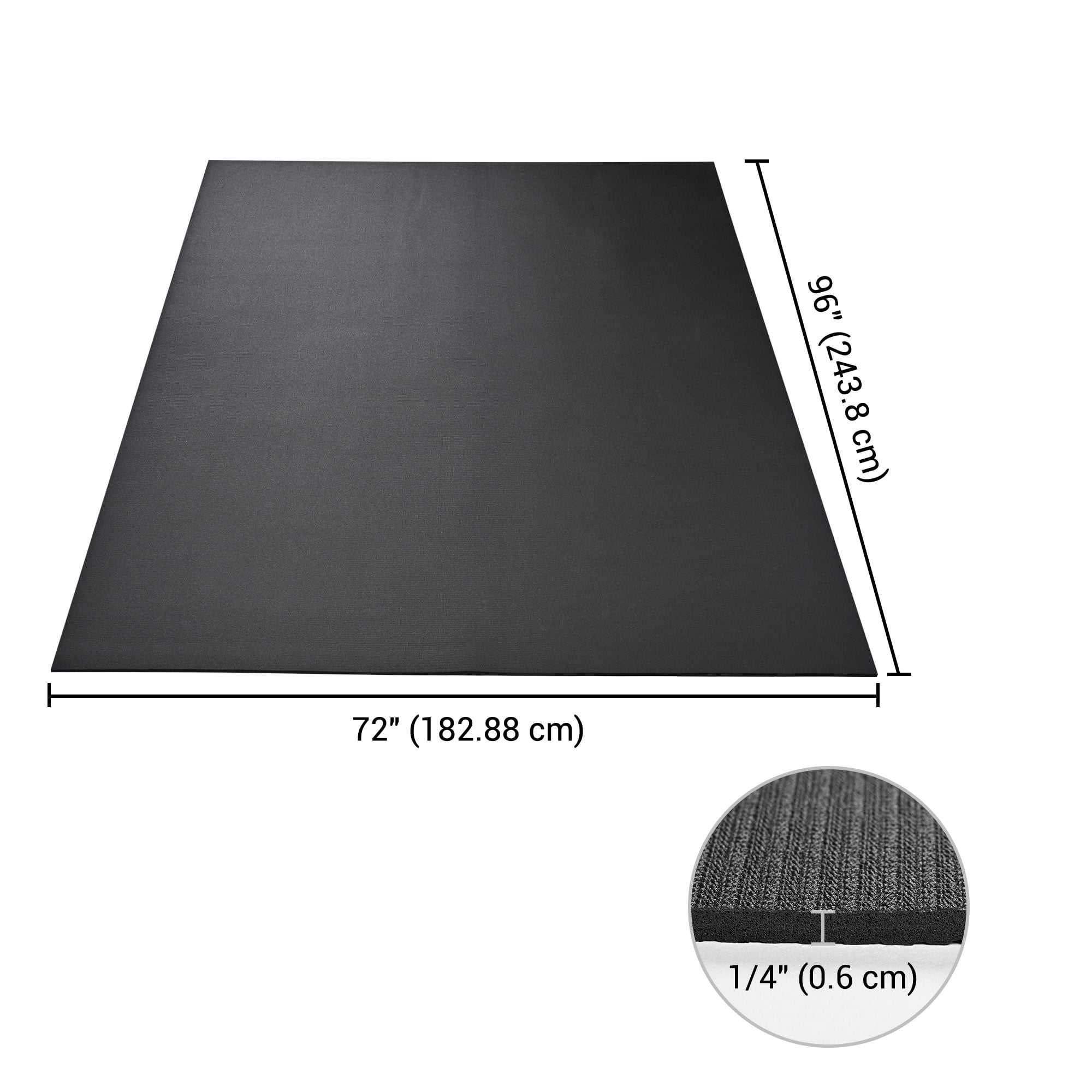 Non-slip Mat for Any Home Gym Workout Equipment - HomeFitnessCode - US