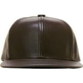 thumbnail image 3 of MADE IN USA Genuine Leather Baseball Cap Adjustable Velcro Closure, 3 of 7