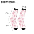 thumbnail image 2 of Rateoe Cartoon Pig Pattern Children's Socks, Socks Gifts ,kids Crew Soft Cotton Socks , Moisture-Wicking, Durable, Ideal for Daily Wear & Sports, 2 of 5