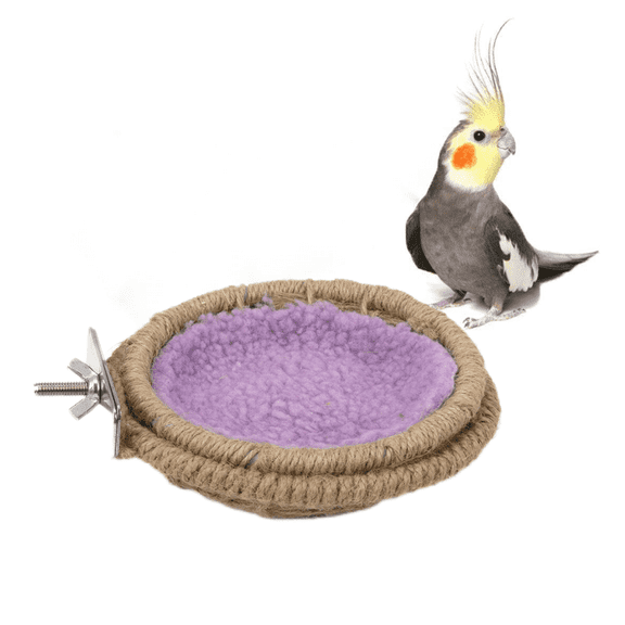 LQCrafK Bird Breeding Nest Bed for Budgie Parakeet Cockatiel Parakeet Conure Canary Finch Lovebird and Small Parrot Cage Hatching Nesting Box