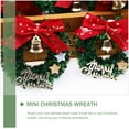 thumbnail image 4 of WASHWEPE 5Ud Guirnaldas Navideñas Miniaturas Con Lazo Para Duradera Y Tradicional, 4 of 8