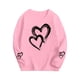 thumbnail image 4 of TaTaai Unisex Printed Round Neck Pullover, Valentine's Day Gift Spring Summer Long Sleeved Base Shirt Gift, 4 of 6
