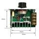 thumbnail image 2 of Regulador de voltaje de CA 4000 W Regulador de velocidad para motor eléctrico de 220 V Regulador de velocidad de motor de 220 V para motor de escobillas, 2 of 6