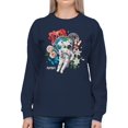 thumbnail image 2 of Officially Licensed NASA Cosmic Exploration with Nature Women's Sweatshirt, 2 of 3