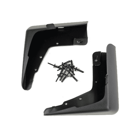 - Factory New Mopar Part #82212243-AB Set of Front Molded Splash Guards for Dodge Charger 2011-2018
