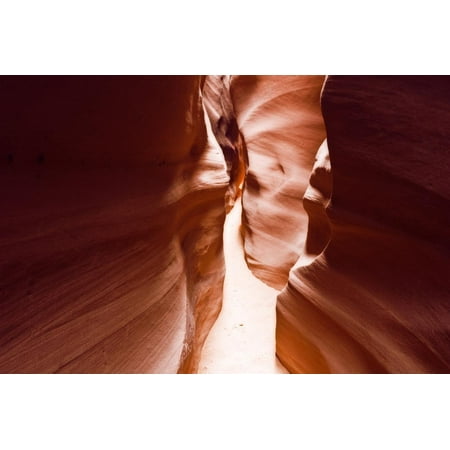 Slot canyon in Spooky Gulch, Grand Staircase-Escalante National Monument, Utah, USA Print Wall Art By Russ