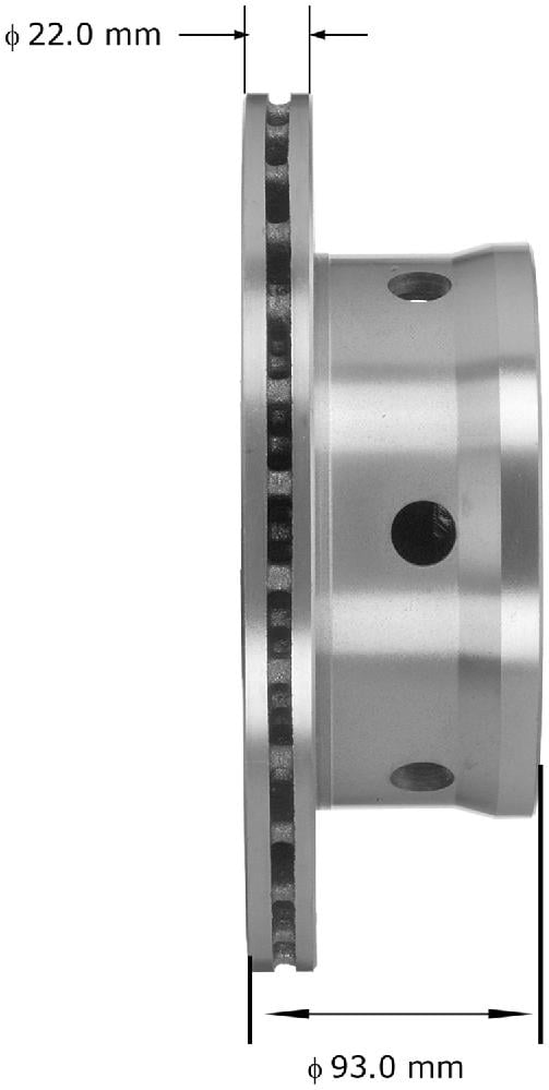 Bendix PRT5768 Premium Brake Rotor