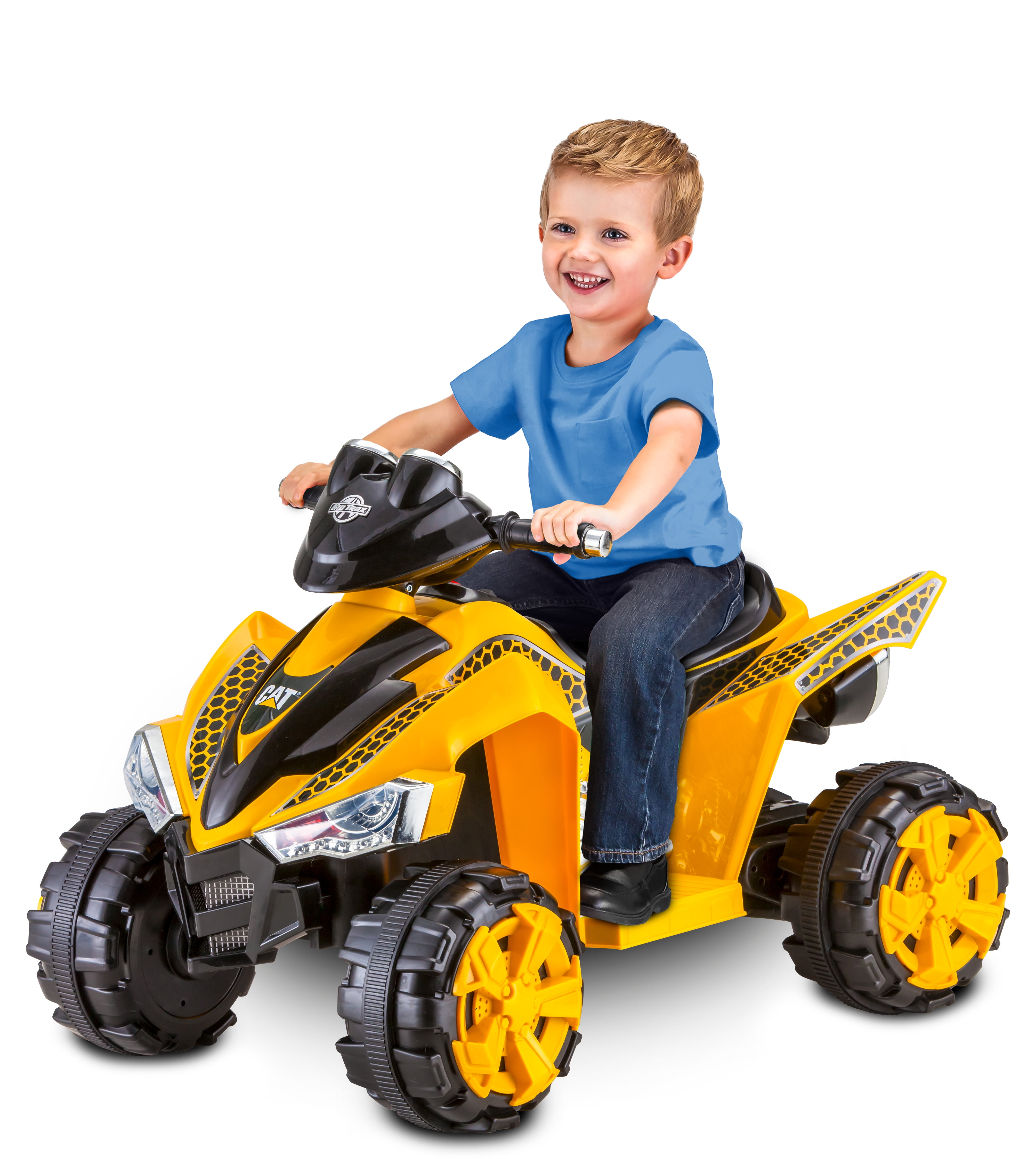 Black Kid Trax Fun Chaser 6V Battery Powered Ride-On 