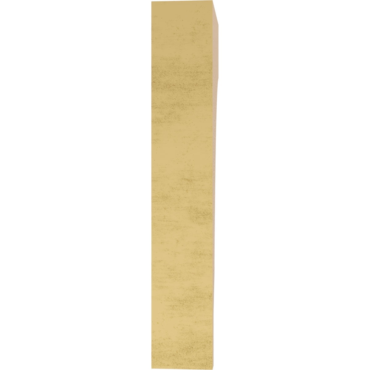 2"W x 4"D x 12"H Thin Moab Rough Cedar Woodgrain TimberThane Corbel, Primed Tan