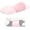 Light Pink, variant on Poalid Premium Memory Foam Lumbar Support Pillow for Sleeping, Ergonomic Lower Back Pain Relief Cushion for Bed, Couch, or Car, Breathable Washable Cover, Light Grey