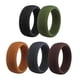 thumbnail image 4 of 5 piezas para hombre de de goma anillos de boda anillos joyería 9 Hugo Anillos de silicona para hombres, 4 of 10