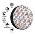 thumbnail image 4 of Pofeuu Donkey Print Spare Tire Wheel Cover for Car Truck SUV Camper Universal Fit Spare Tire Cover RV Spare Tire Covers-15 inch, 4 of 6