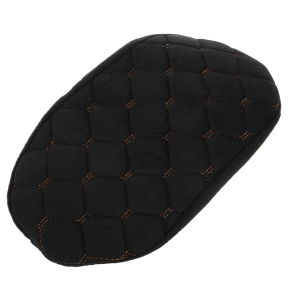 Supvox Universal Black Motorcycle Seat Cover Plush Cushion for Scooter Moped Bicycle Comfort