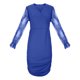 thumbnail image 3 of Vestido sexy de manga larga de color sólido de encaje casual de verano de moda para mujer Fridja  yut3090, 3 of 7