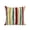 Burgundy, variant on Outdoor Pillows Waterproof, Orange Yellow Stripe Bedding Throw Pillows with Insert for Couch Sofa Bed, Fall Farmhouse Modern Abstract 16x16 Inch Pillowcases Decorative Camping Patio Pillow Set of 2