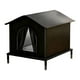 thumbnail image 1 of Casa para Gatos para Exteriores, Refugio para Gatos, Descanso Portátil, Accesorios únicos, Casa para Perros, Patas Elevadas para Exteriores, Granero E Tamaño pequeño 33 cm x 33 cm x 33 cm, 1 of 8