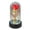Red, variant on Colorful Rose LED Night Light in Glass Dome, USB-Powered Valentine’s Birthday Gift Decorative Table Lamp