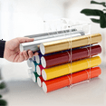 thumbnail image 6 of Vinyl Roll Holder,20-Holes Storage Organizer, Lightweights Sturdy Keeper Holders for Art Craft Paper Room Decors, 6 of 6